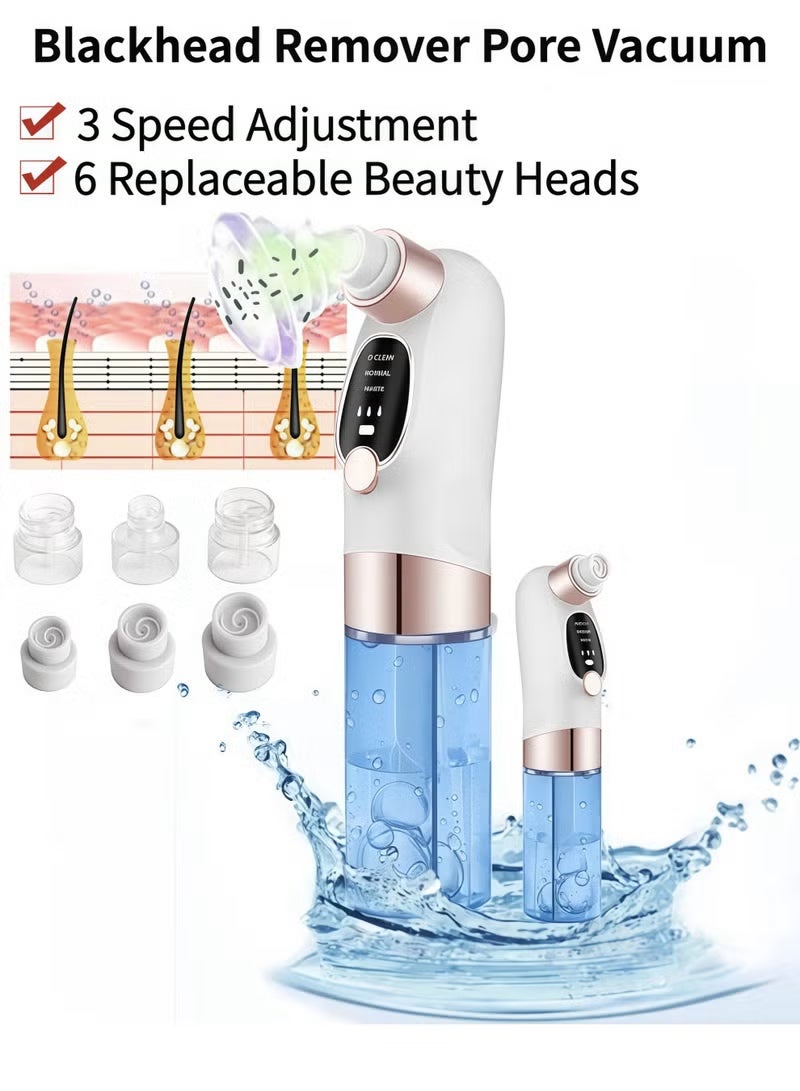 Blackhead Remover Pore Vacuum Cleaner Electric Micro Small Bubble Facial Cleasing Machine USB Rechargeable Beauty Device - Image 1