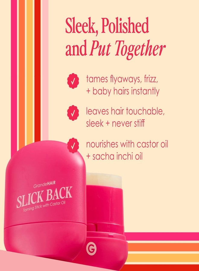 Grande Cosmetics GrandeHAIR Slick Back Taming Stick with Castor Oil - Image 4