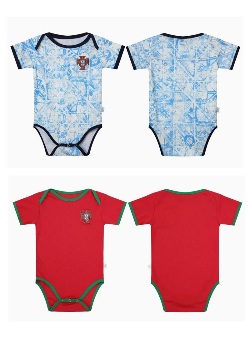 2-PACK Football-themed Baby  Onesies