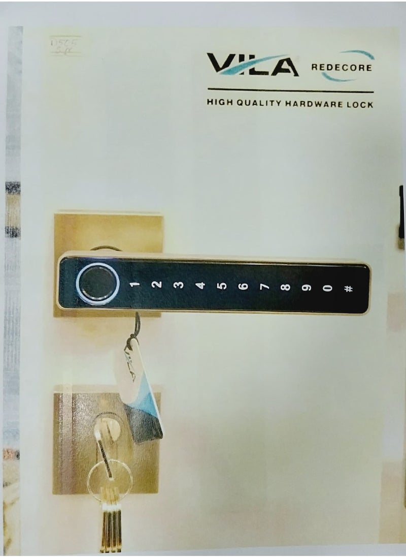 Vila Smart number door lock with key 