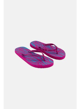 Women Slip On Slippers, Pink Combo