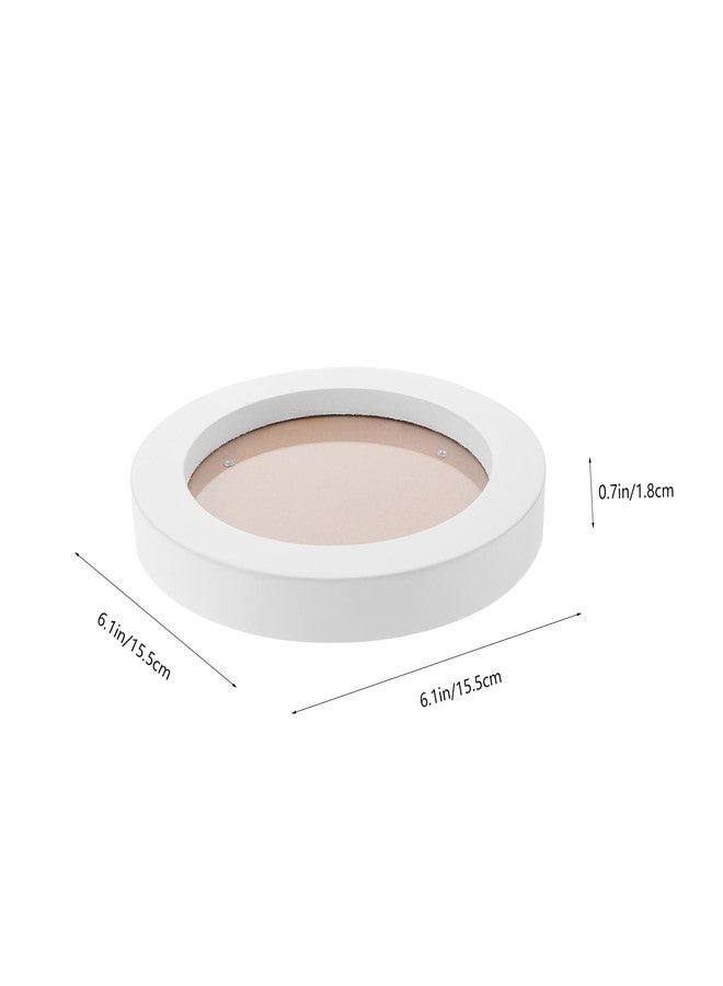 PRETYZOOM Small Round Picture Frame, 5'' Circle Photo Frame, Wall Mount Photo Display Hanger for Living Room, Bedroom, Office Decoration - Image 5