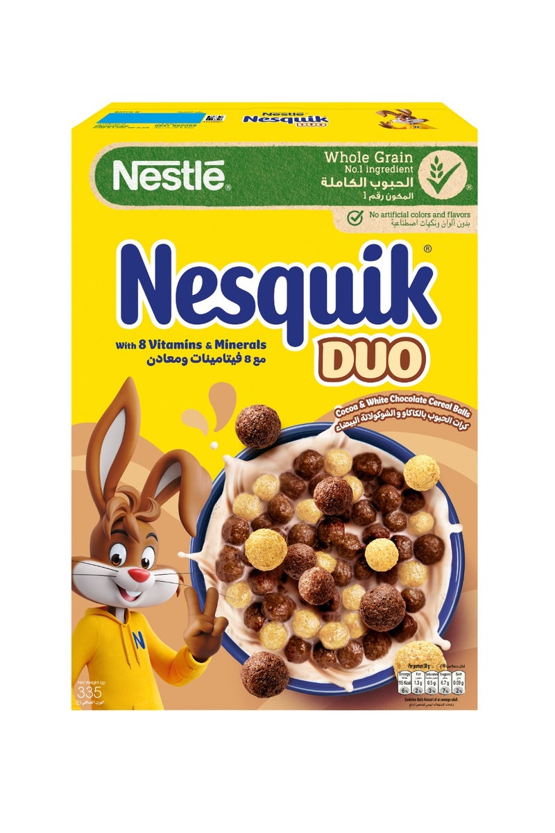 نسكويك حبوب الكاكاو والشوكولاتة البيضاء 335جم - Image 1