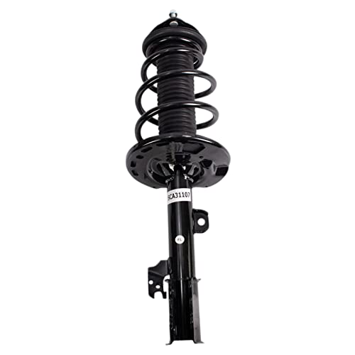 TRQ Front Left Complete Strut & Coil Spring Assembly Drivers Side Compatible with 2014-2019 Toyota Highlander - Image 1
