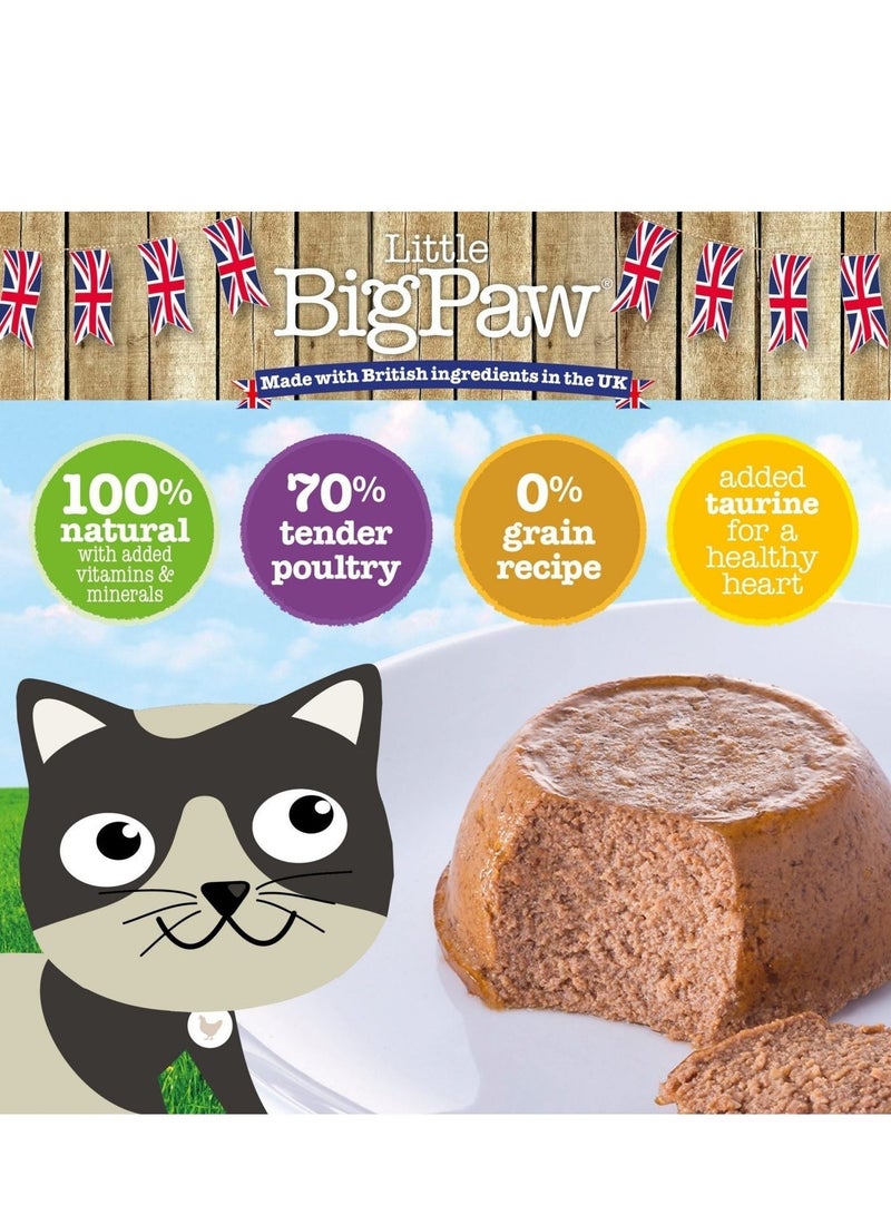 Little Big Paw Gourmet Turkey Mousse Cat And Kitten Wet Food 85G - Image 4