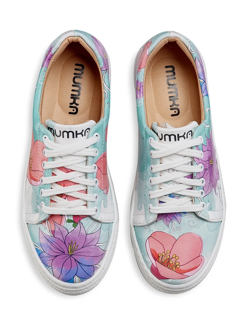 Mumka Orchids and Lillies Sneakers