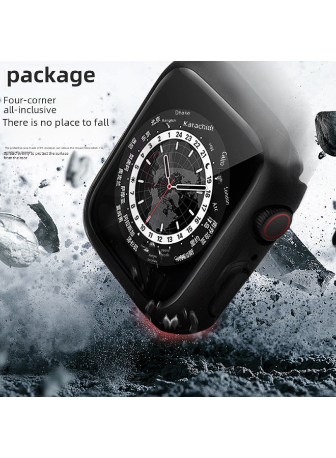 نيوترل حافظة ساعة مناسبة لـ Apple iWatch 8 - حافظة واقية شاملة - غطاء متكامل مع فيلم حماية لـ iWatch 9 - حافظة متكاملة للحماية الشاملة - Image 4