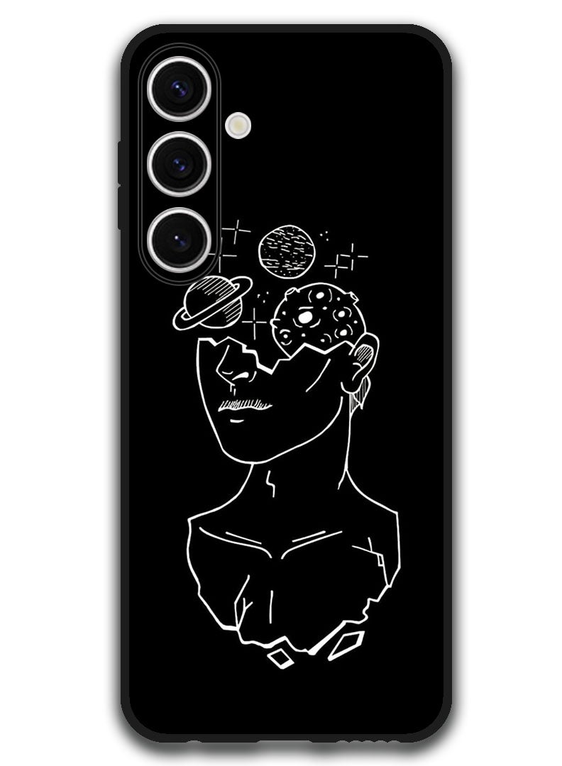 Theodor Protective Case Anti Scratch Shock Proof Bumper Cover For Samsung Galaxy S24 FE Women Art - Image 1