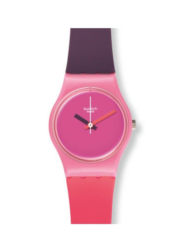 Swatch Women Fun In Pink Quartz Movement Water Resistant Wrist Watch - 25 Mm  - Image 1