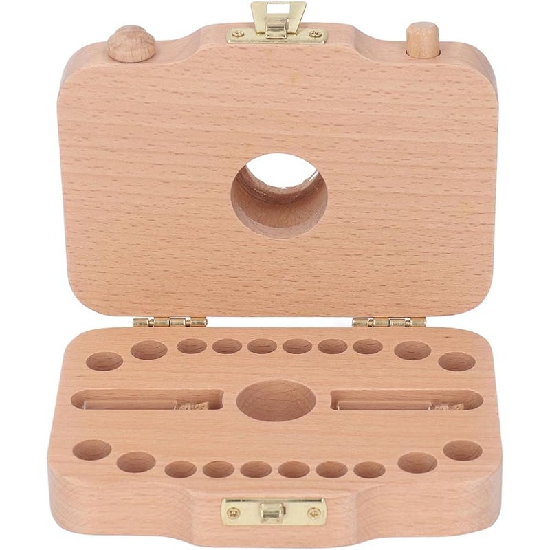 Camera Shaped Tooth Holder for Kids Fetal Hair Storage Safety Latch Baby Tooth Save Box (Type 1), Rushbomk1rx04qpmn-11 - Image 5