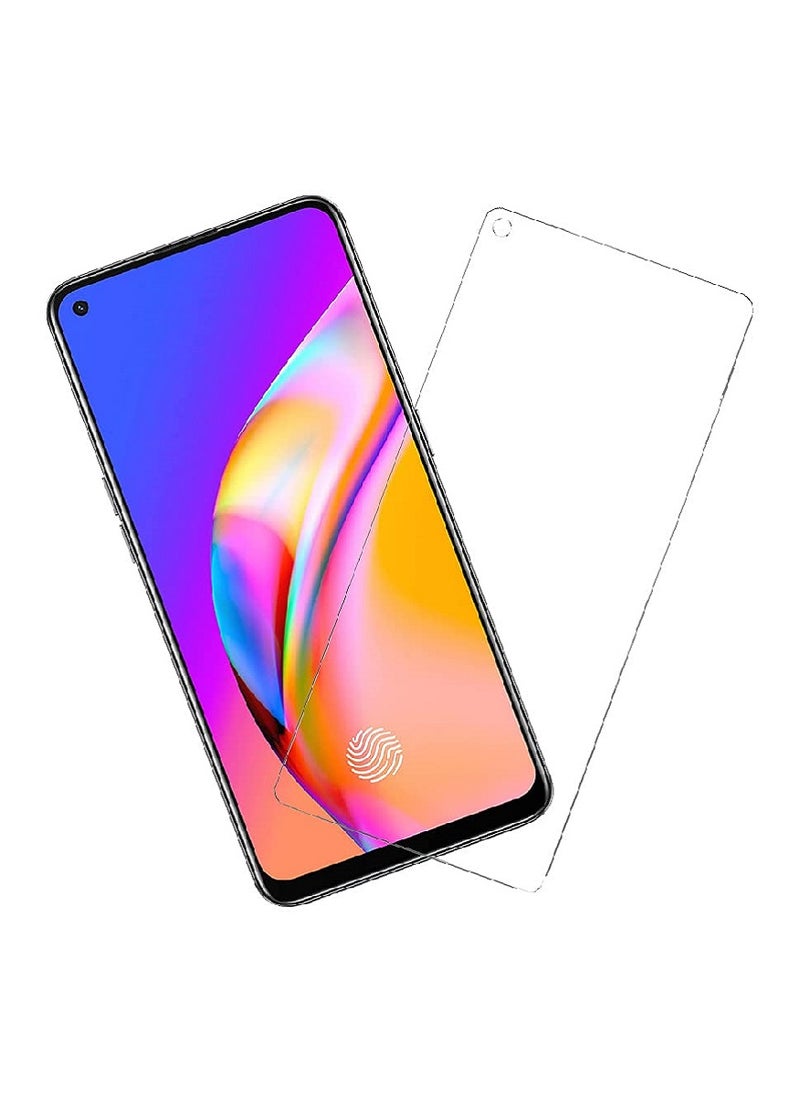 Super Tempered Glass Screen Protector Clear Designed For Oppo F19 Pro Full Screen Coverage And Bubble Free - Image 1