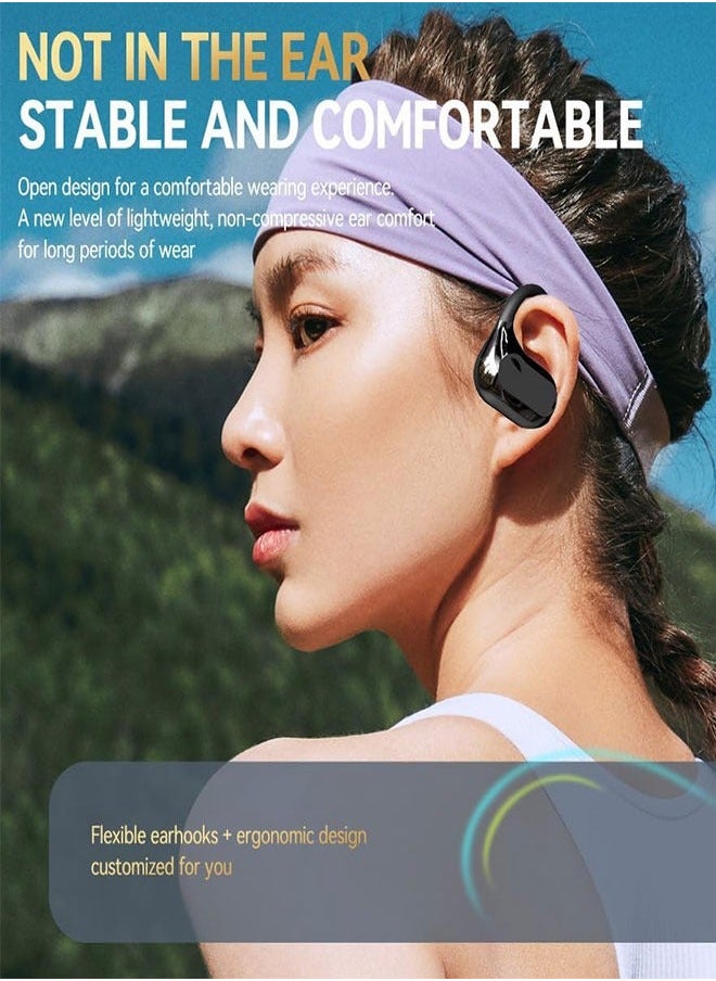 Generic - Compatible Xiaomi Apple Huawei Wireless Headset, High Resolution Sound Quality Stereo Noise Cancellation, Sports Running Call Listening To Songs, Bluetooth 5.3  Purple - Image 1