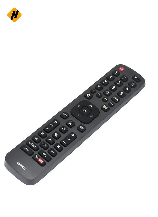 HuHa - EN2B27 Replacement Remote Control for Hisense TV – Compatible with 50M7000UW, 55M7000UWG, 65M7000UWG, 70M7000UWG, 43N3000UW, 50N3000UW, 55N3000UW, 50K321UWT, 55K720UWG – Easy Setup, Battery Included - Image 1