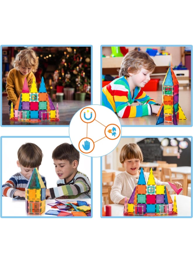 PicassoTiles Picasso Magnetic Tiles Rocket Ship 36-pieces - Image 4