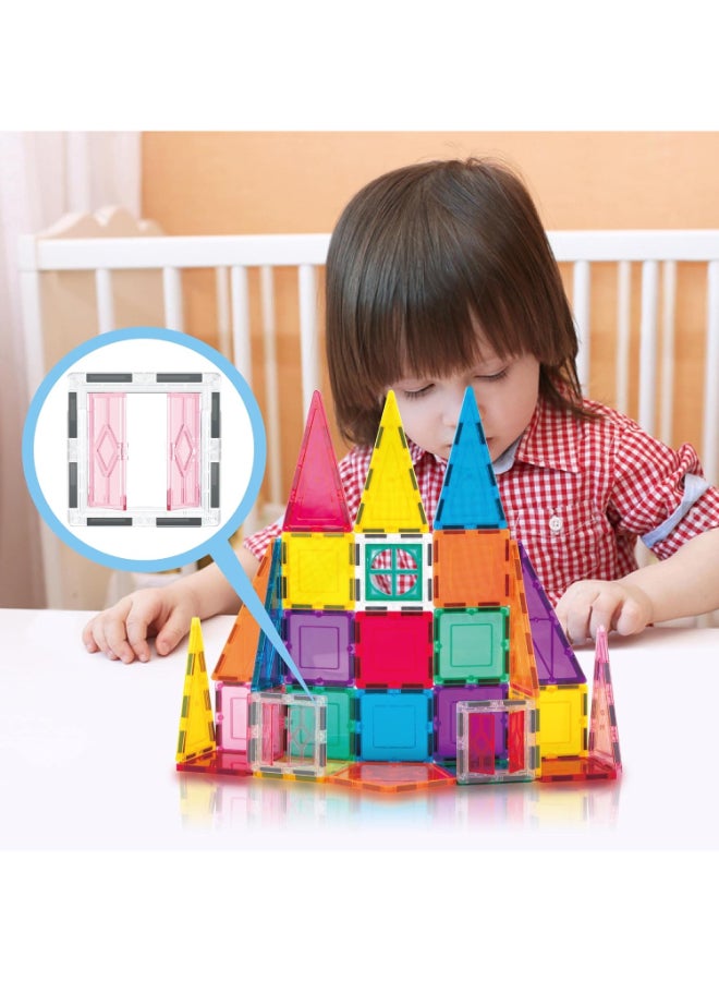 PicassoTiles Picasso Magnetic Tiles Rocket Ship 36-pieces - Image 2