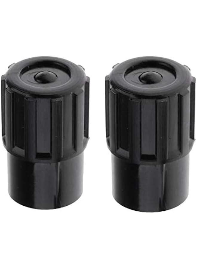 Generic 2pcs Black Tenor Saxophone Sax End Plug Cap Wind Instrument Parts - Image 1