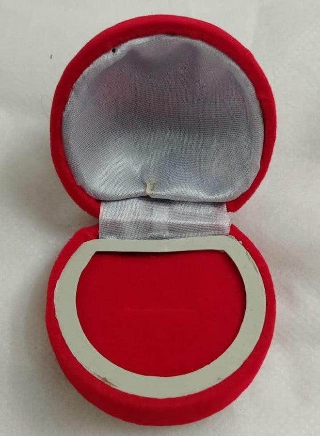 Beauty Tool Ring Velvet Box For Women And Girls | (3pcs) | (Red Color) - Image 2