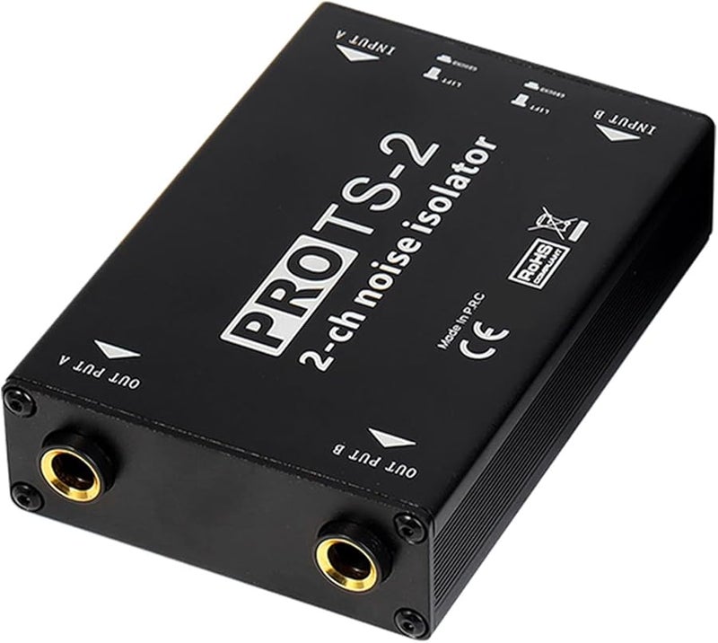 6.5mm Ground Loop Noise Isolator Car Audio Filter Home Theater Sound Eliminator - Image 2