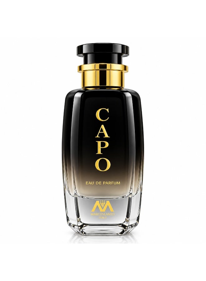 MARCO LUCIO CAPO by Marco Lucio Eau de Parfum for Men 100ml – Long Lasting Fresh Fruity Woody Perfume – Apple, Lemon & Pineapple with Patchouli, Cedarwood, Moss & Amber - Image 2