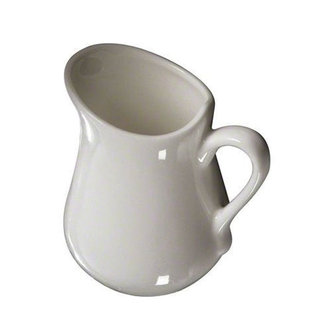 American MetalCraft PBC25 2 oz Porcelain Creamer - Image 4