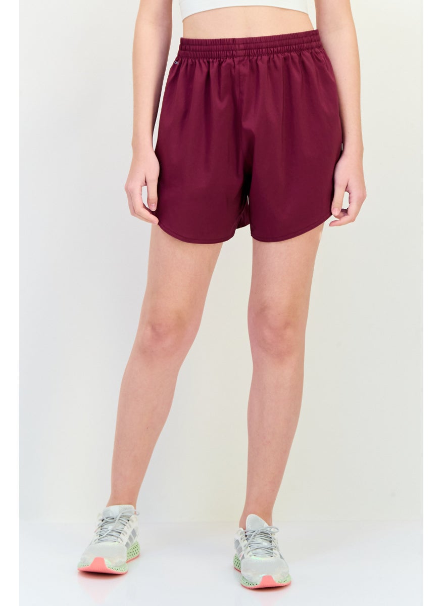 PUMA Women Sportswear Fit Training Shorts, Grape  - Image 1