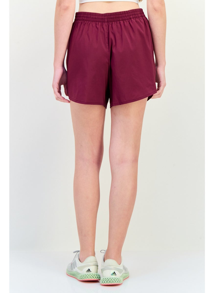 PUMA Women Sportswear Fit Training Shorts, Grape  - Image 3