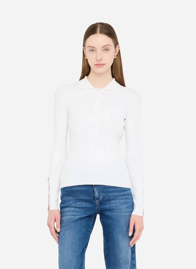 Liu Jo Polo shirt with gemstones