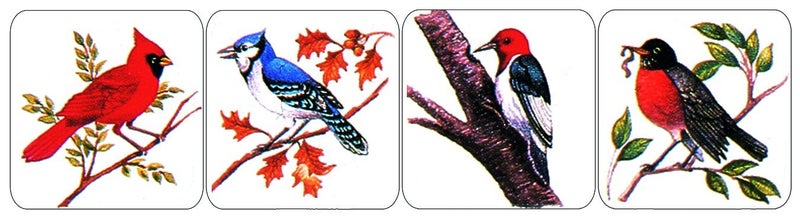 Eureka Bird Stickers Teacher Supplies for School Children, 1"W x 1"H, 120pc - Image 3