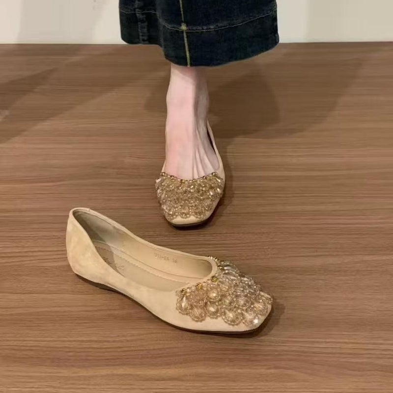 حذاء باليرينا نسائي بكعب مخفي 4 سم - Image 4