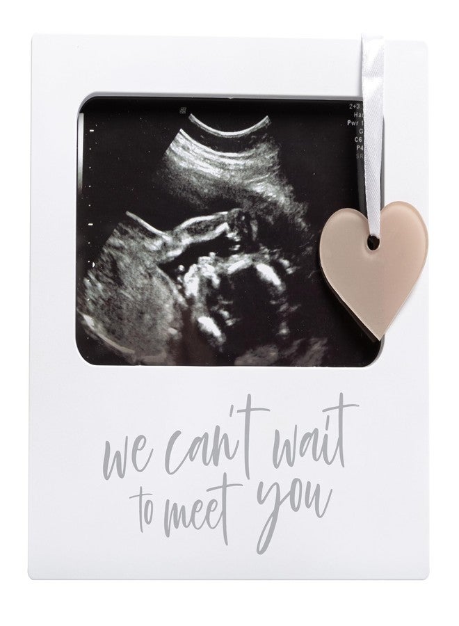 Kate & Milo Sonogram Frame, Ultrasound Picture Frame With Charm, Baby Gift for Expecting Parents, Ideal Pregnancy, Shower and Nursery Décor - Image 1