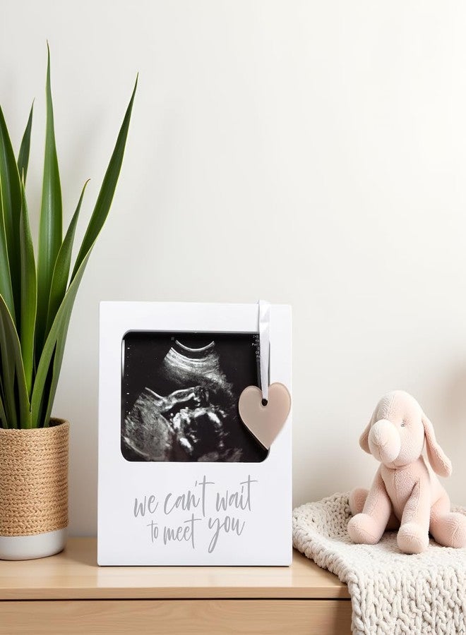 Kate & Milo Sonogram Frame, Ultrasound Picture Frame With Charm, Baby Gift for Expecting Parents, Ideal Pregnancy, Shower and Nursery Décor - Image 4