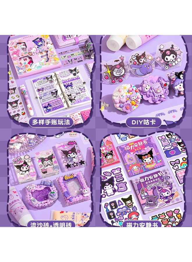 Bluejw Hand Account Suit Hand Account Book Goo Card Suit Gift Box For Girls Deluxe Edition Kukulomi Girls Children Primary School Girls - Image 3