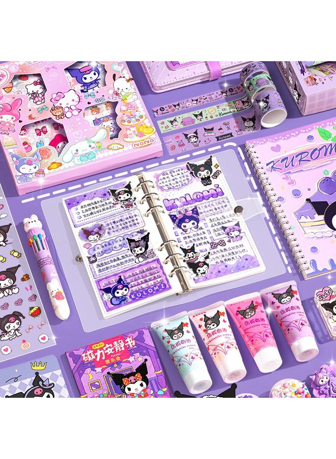 Bluejw Hand Account Suit Hand Account Book Goo Card Suit Gift Box For Girls Deluxe Edition Kukulomi Girls Children Primary School Girls - Image 5