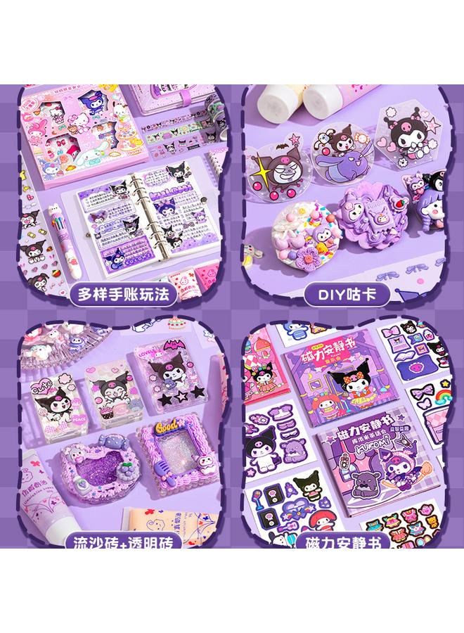Bluejw Hand Account Suit Hand Account Book Goo Card Suit Gift Box For Girls Deluxe Edition Kukulomi Girls Children Primary School Girls - Image 4