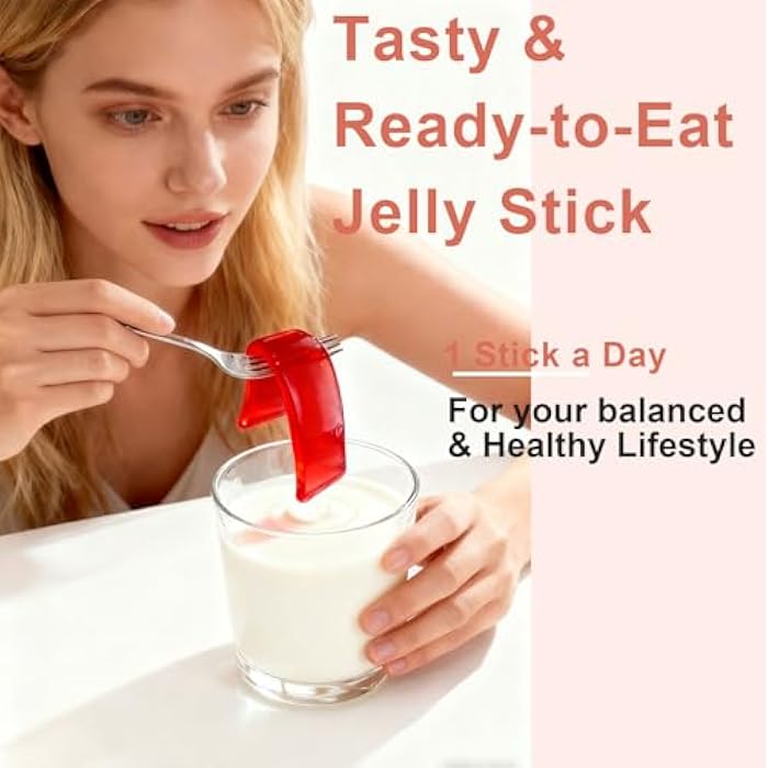 Zenbora Cutting Jelly Stick for Balanced Blood Sugar Level, Digestion & Long-Time Fuller Support, Boost Metabolism, with Garcinia Cambogia HCA, Chia Seeds, Corn, Clean Formula, Pomegranate Flavor |10 Sticks - Image 4