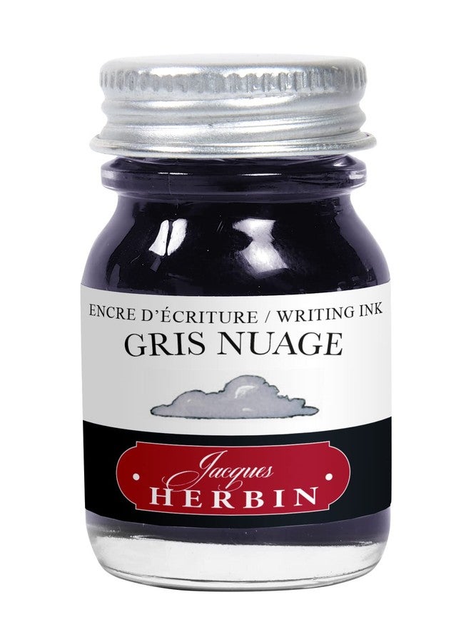 Jacques Herbin Herbin Ink Bottle (Gris Nuage - 10ML) 11508T - Image 1