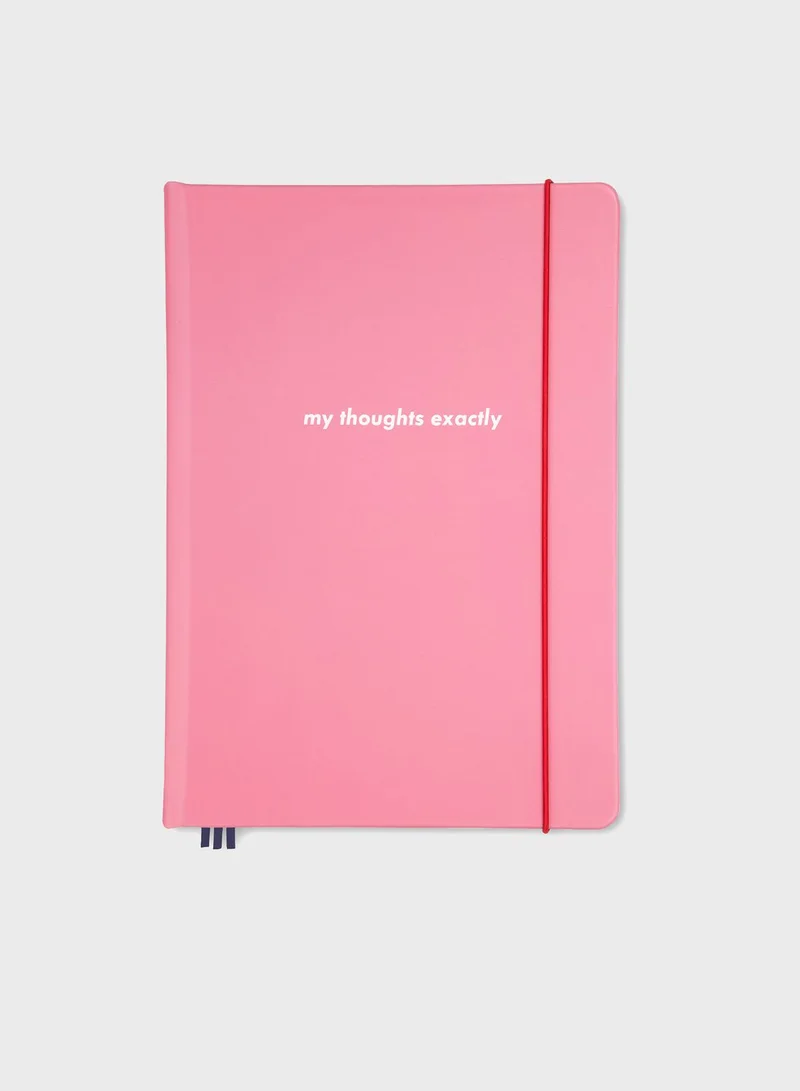 Kate Spade My Thoughts Exactly Xl Notebook