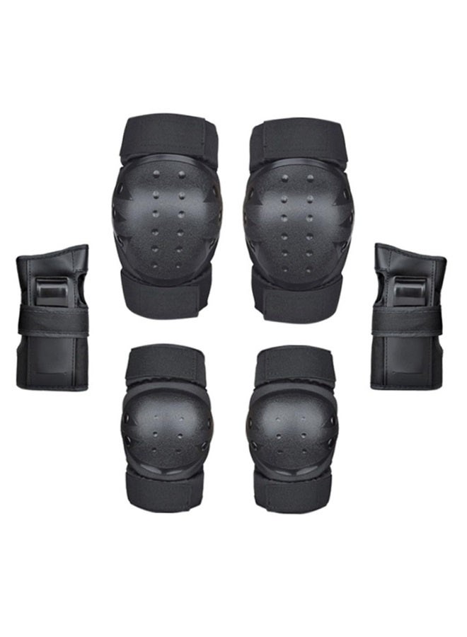 Set Sports Knee Pads Knee Pads for Kids Knee Brace for Sports Kids Knee Pads Hand Protector Sports Elbow Pads Kids Sports Protector L=65-85KG  - Image 1