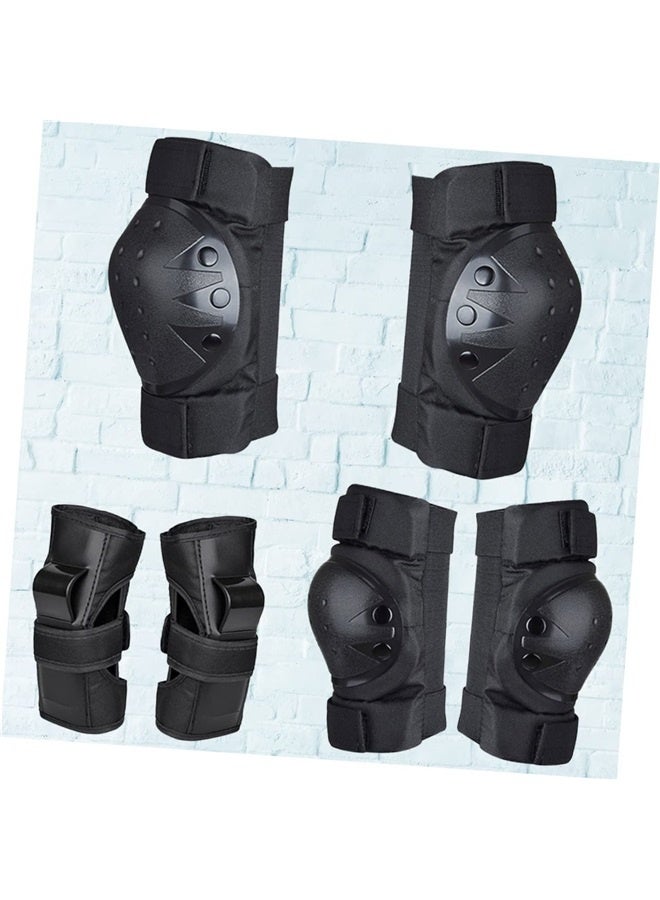Set Sports Knee Pads Knee Pads for Kids Knee Brace for Sports Kids Knee Pads Hand Protector Sports Elbow Pads Kids Sports Protector L=65-85KG  - Image 3