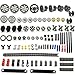 dspitwod 116 pcs Technical Gears Axle Pin Connectors Wheels Connectors Rack Gear Car Building Brick Accessories Pieces Sets Compatible with Mindstorms Building Bricks Block Technical Toys 116 TECH PARTS - Image 3