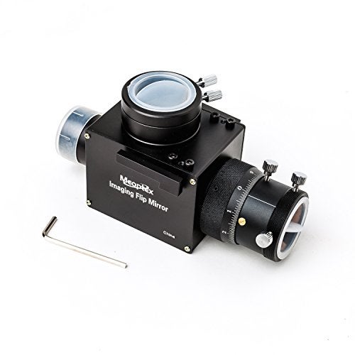 MEOPTEX 1.25" Astrophotography Flip Mirror with Precise Micro focuser & Eyepiece Adapter - Image 1