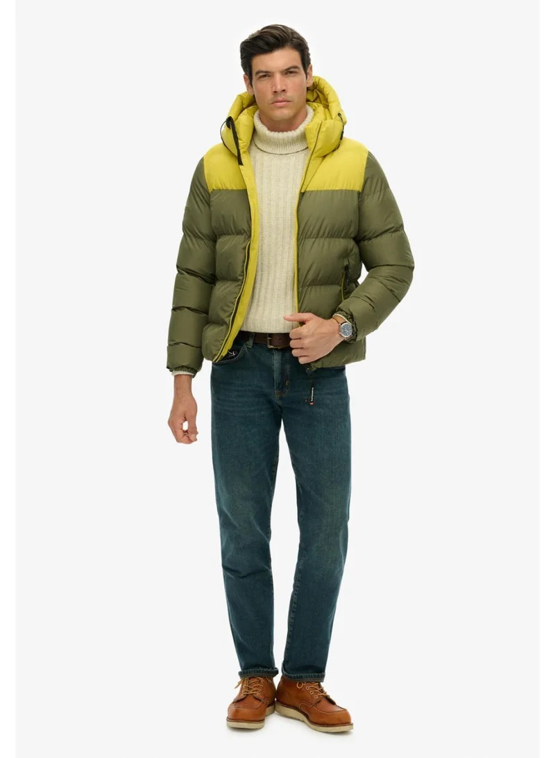 Superdry  Colourblock Hooded Puffer Jacket for Men | Best Price UAE