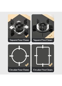 EDBIRET EDBIRET Stove Wok Support Iron Stove Bracket Gas Stove Burner Grate for Gas Stove Stand  - Image 5