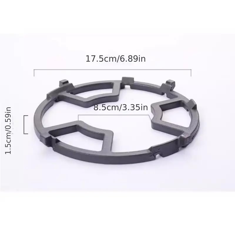 EDBIRET Stove Wok Support Iron Stove Bracket Gas Stove Burner Grate for Gas Stove Stand - Image 3