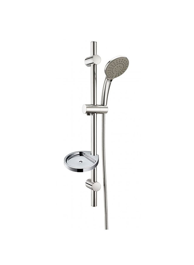 DANUBE HOME Milano Vifa Shower Sliding Kit with Adjustable Rail, Handheld Showerhead, Flexible Hose & Wall Bracket, Premium Stainless Steel for Modern Bathrooms - Image 1