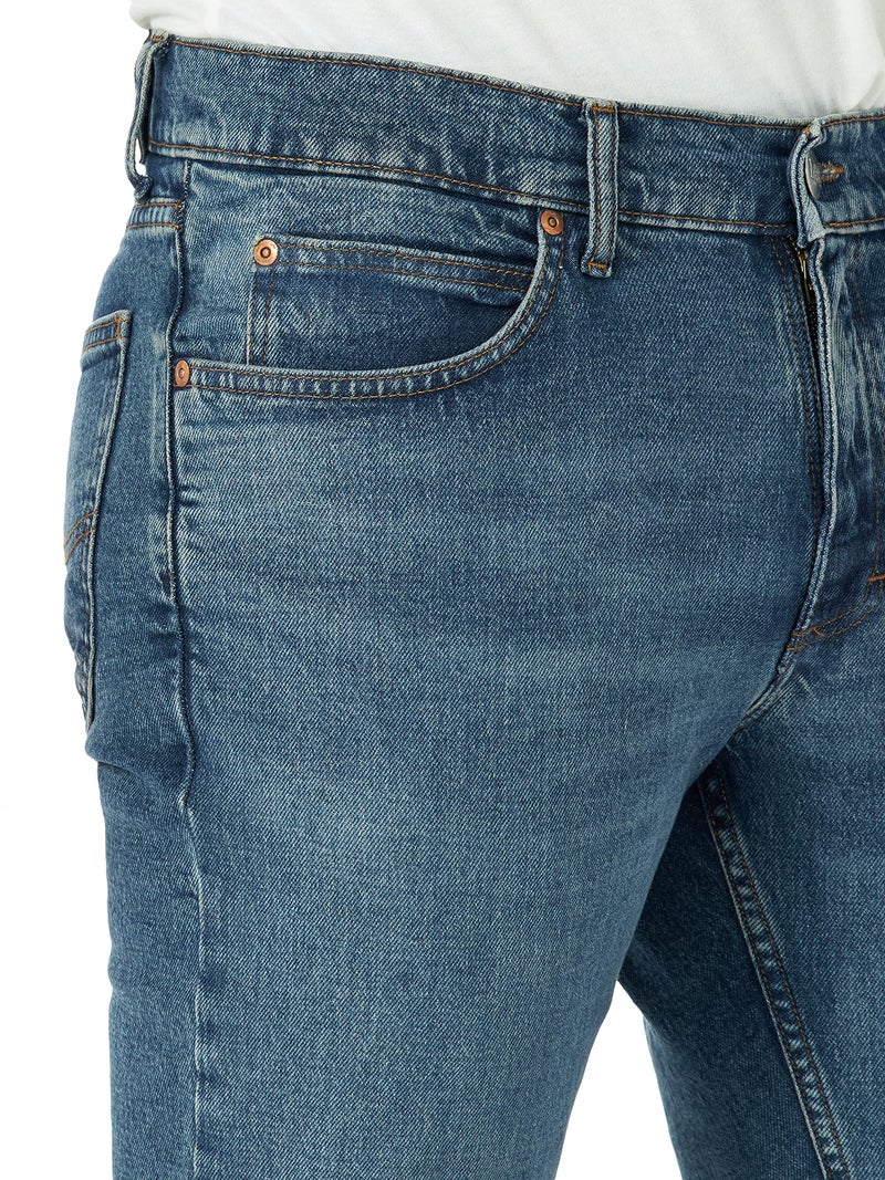 Lee Men's Legendary Regular Fit Tapered Leg Jean, Turnt Up, 42W x 36L - Image 3