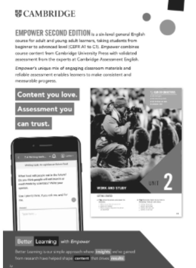 Cambridge Empower - English Course for adults - English language teaching and methodological kit for adults _ second edition _ level A2_Teachers_Book - Image 2