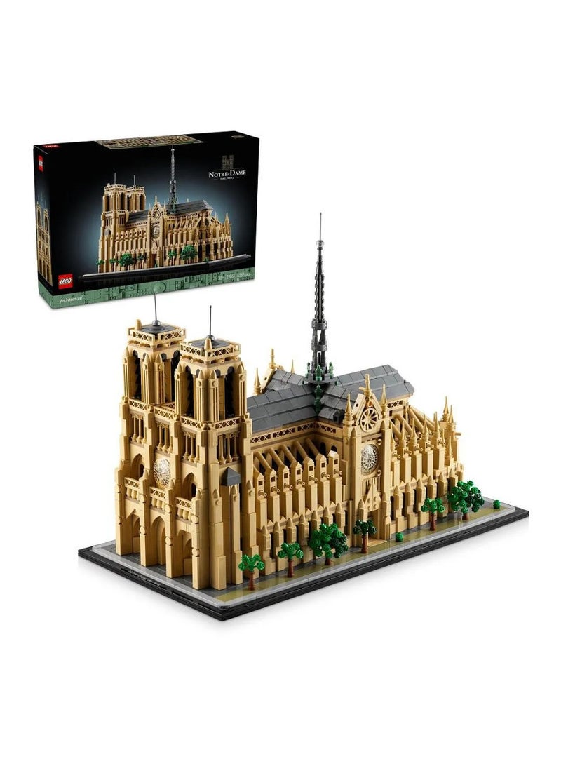 LEGO Architecture Notre-Dame De Paris 21061 - 4383 Pieces - Image 1