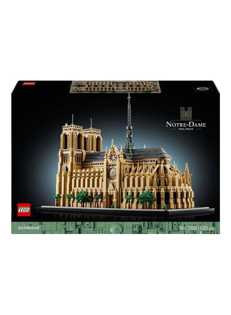 LEGO Architecture Notre-Dame De Paris 21061 - 4383 Pieces - Image 3