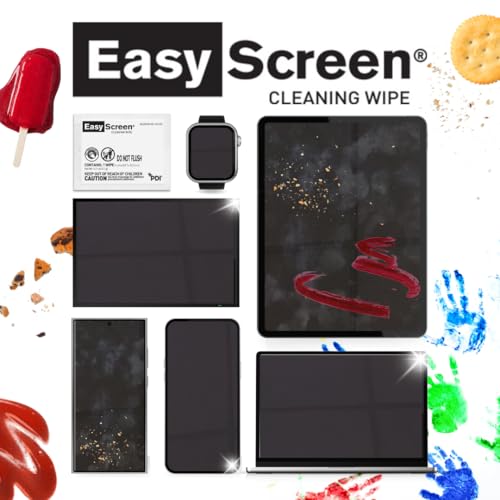 PDI Easy Screen Cleaning Wipes, Electronic Screen Cleaning, Laptops, Monitors, Phone, Tablet, TV Screen Cleaning Wipe, 70 Wipes per Canister, Large 9"x 6" Durable Wipe - Image 3
